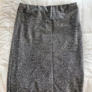 Express sparkle midi skirt